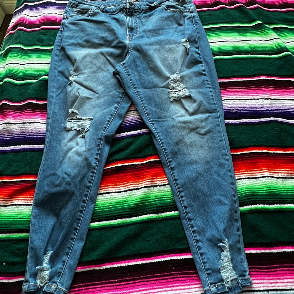 Plus size skinny jeans